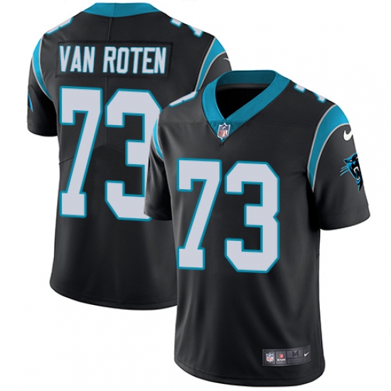 Youth Nike Carolina Panthers #73 Greg Van Roten Black Team Color Vapor Untouchable Limited Player NFL Jersey - Ujersey