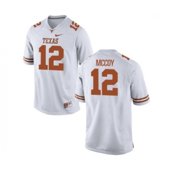 Texas Longhorns 12 Colt McCoy White Nike College Jersey - Ujersey