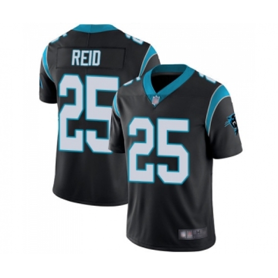 Youth Carolina Panthers #25 Eric Reid Black Team Color Vapor Untouchable Limited Player Football Jersey - Ujersey