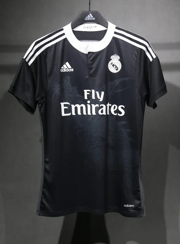 Real Madrid Retro Jersey Third Away Soccer Shirt 2014/15