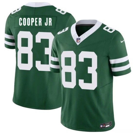 Men's New York Jets #83 Omar Cooper Jr Green 2026 Draft F.U.S.E. Vapor Untouchable Limited Football Stitched Jersey - Ujersey