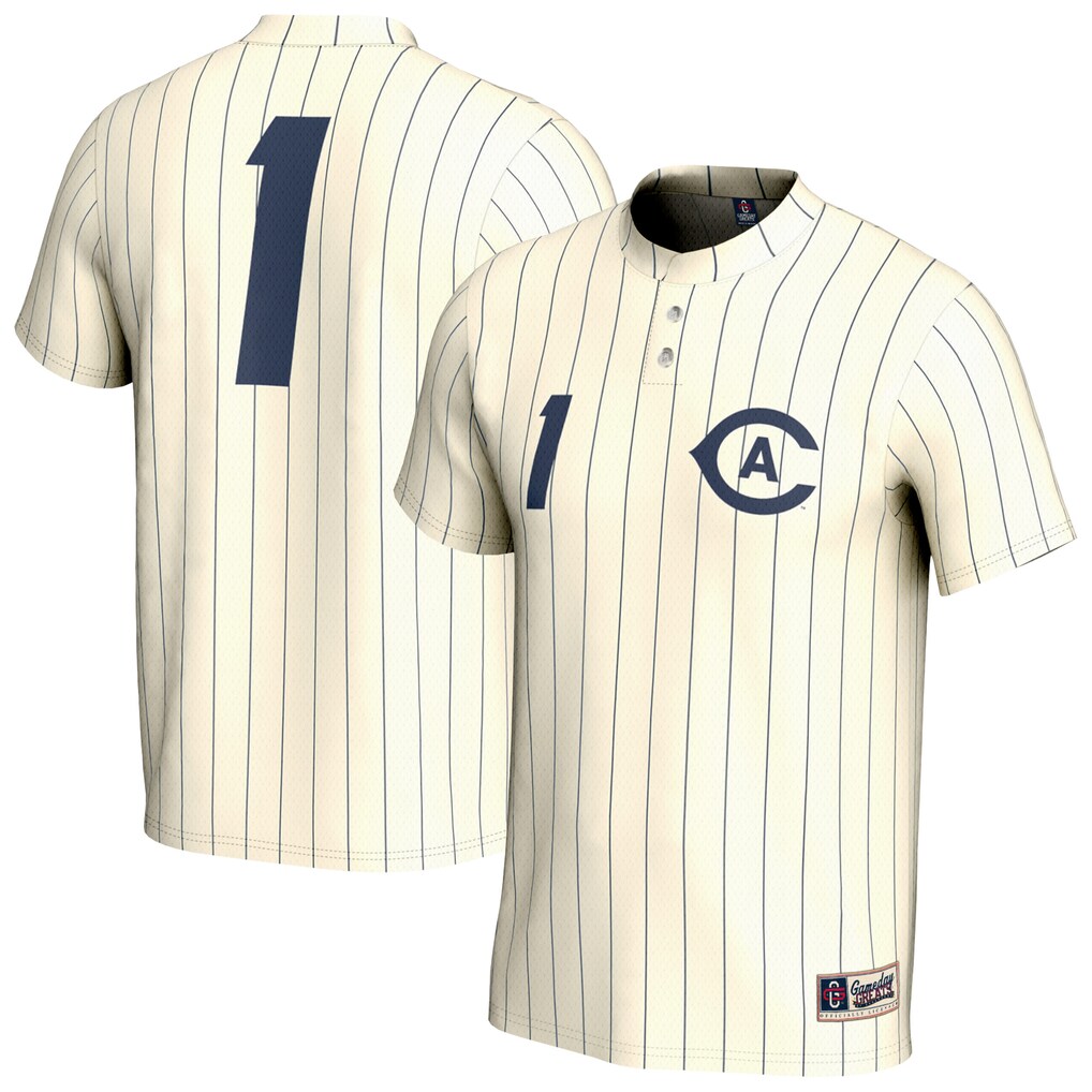 Unisex GameDay Greats White UC Davis Aggies Lightweight Collegiate Baseball Fashion Jersey - U-jersey