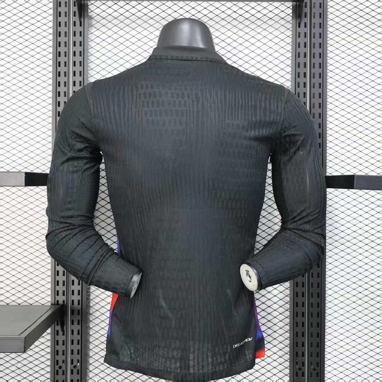 England  Soccer Jersey Away Long Sleeve Shirt 2025 - Ujersey NHL