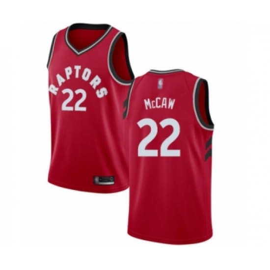Youth Toronto Raptors #22 Patrick McCaw Swingman Red Basketball Jersey - Icon Edition - Ujersey