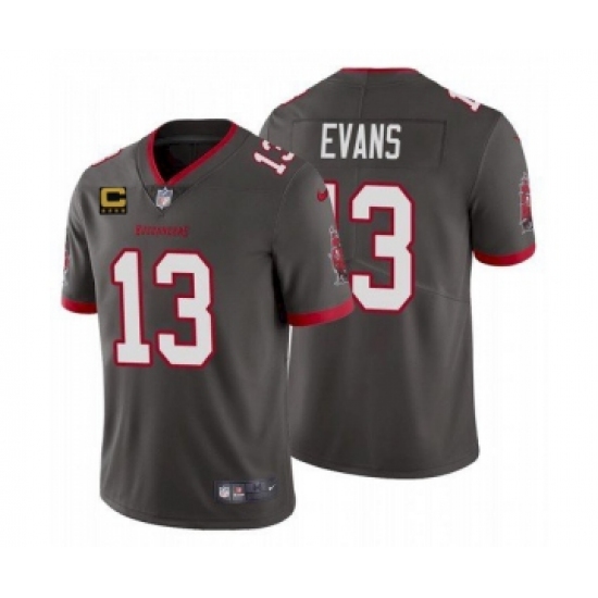 Men's Tampa Bay Buccaneers 2022 #13 Mike Evans Black With 4-star C Patch Vapor Untouchable Limited Stitched NFL Jersey - Ujersey