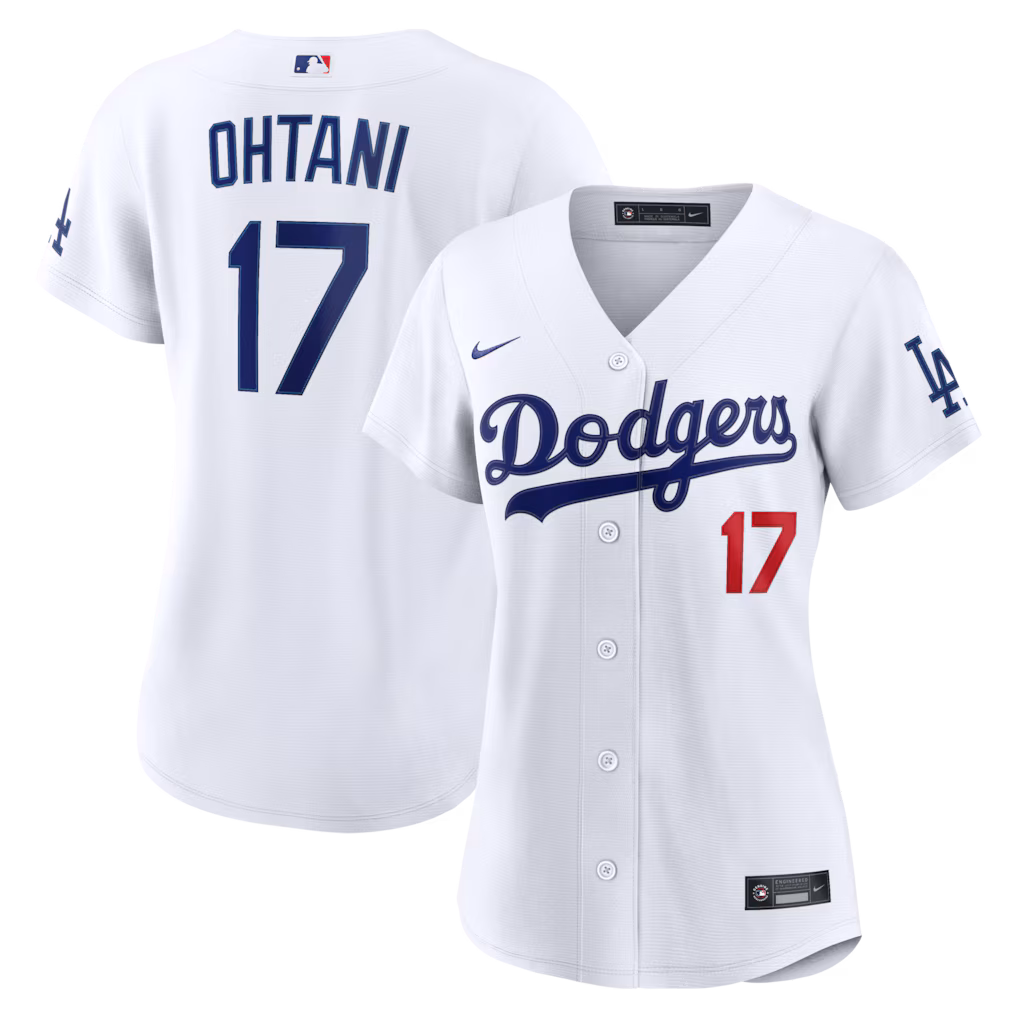 Women's Los Angeles Dodgers Shohei Ohtani Nike White Home Stadium Jersey