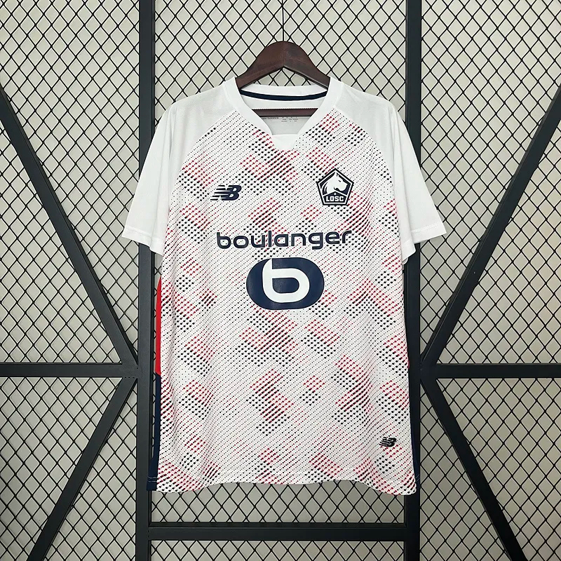 Lille OSC Soccer Jersey Away Custom Shirt 2024/25 - ujerseystore