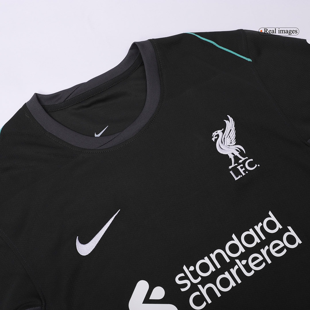 Liverpool Football Jersey Away Custom Shirt 2024/25 - Ujersey