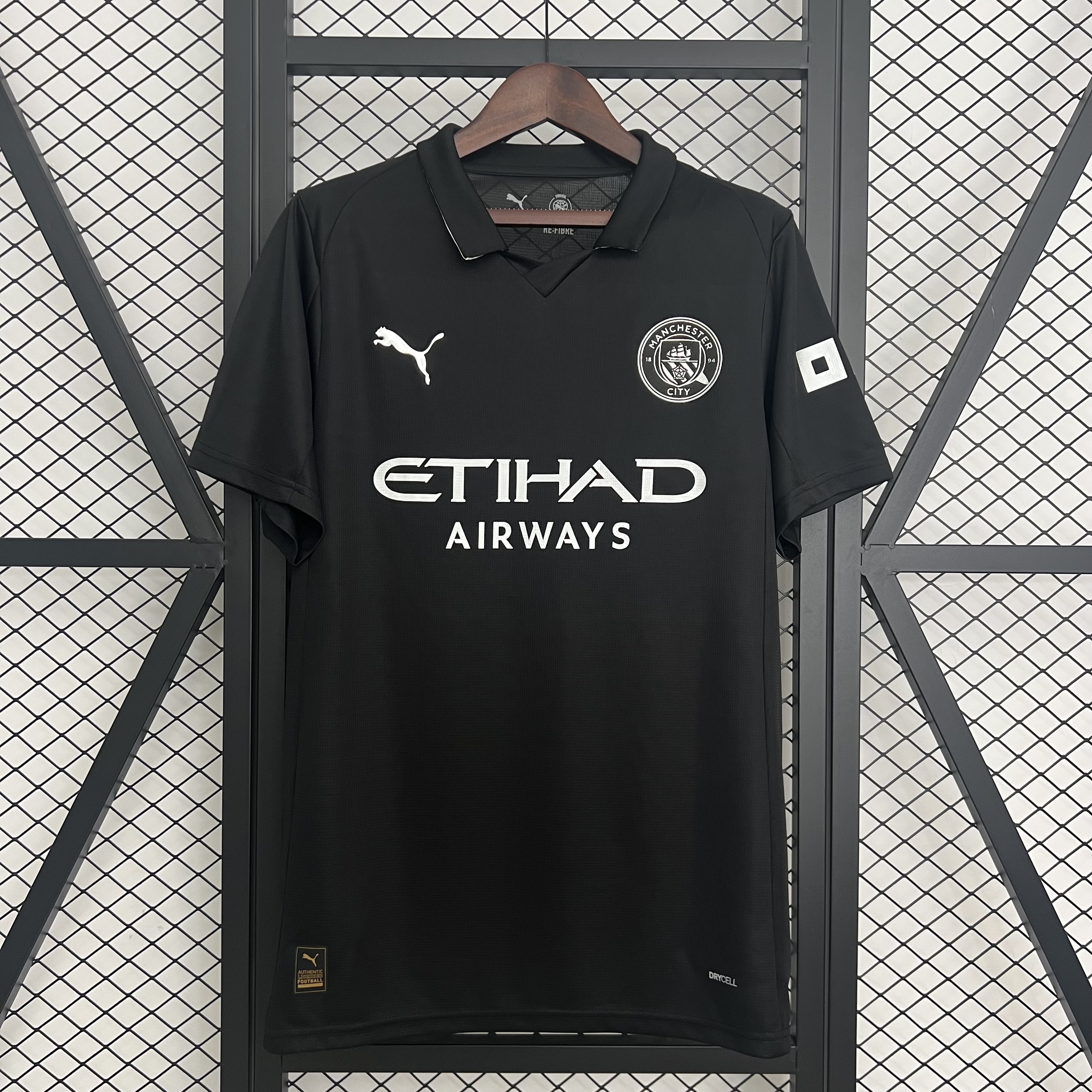Manchester City Away Football Jersey Custom Shirt 2025/26 - Ujersey NHL