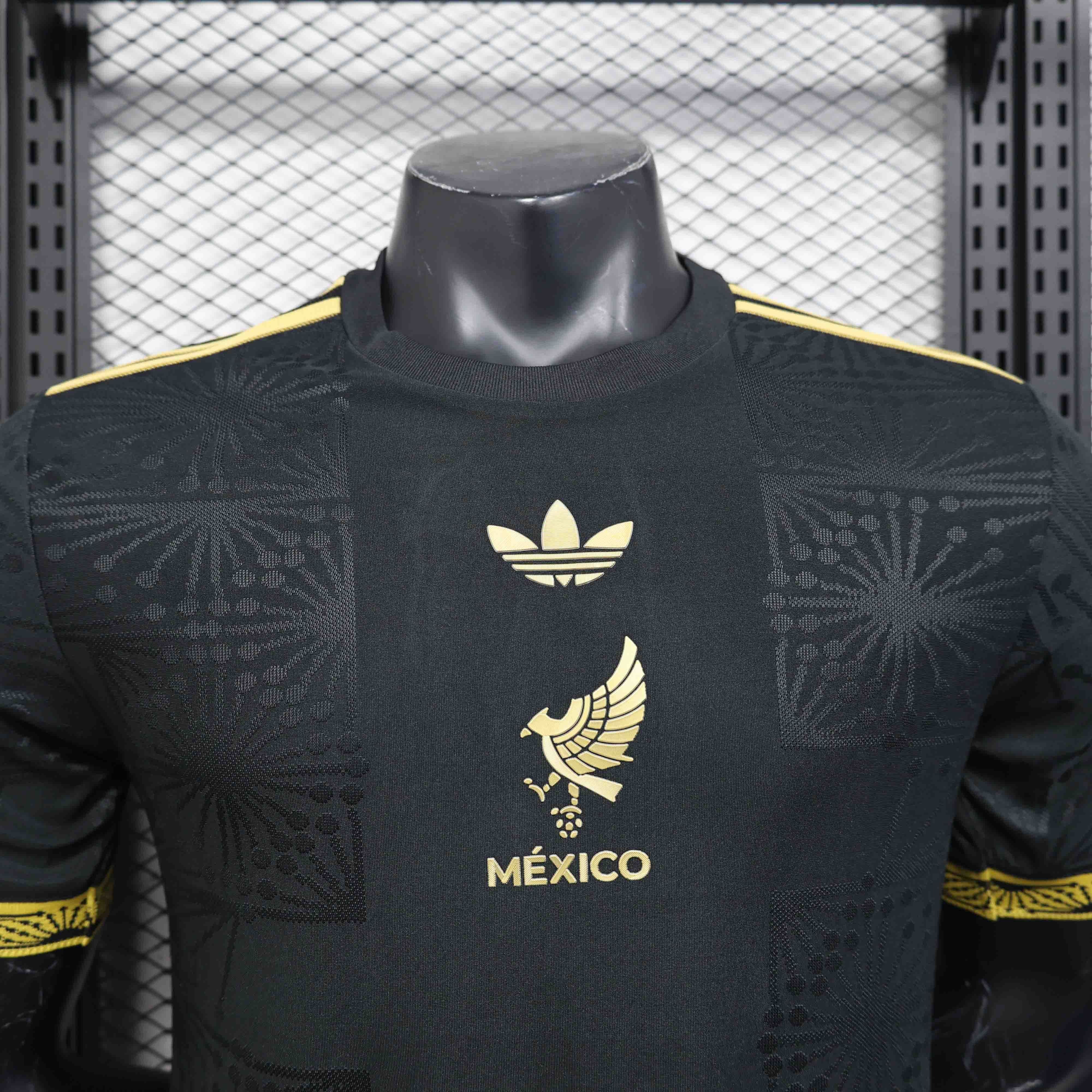 Mexico Gold Cup Black Special Soccer Jersey 2025