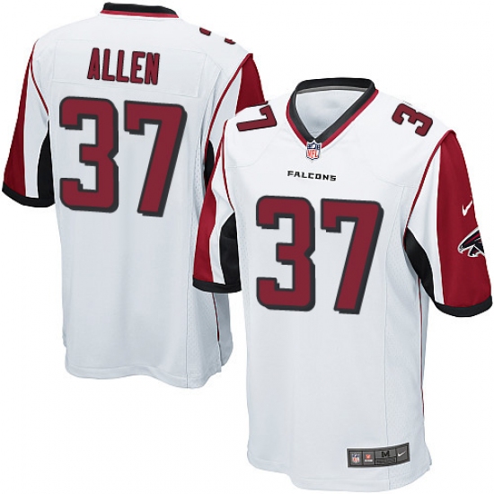 Men's Nike Atlanta Falcons #37 Ricardo Allen Game White NFL Jersey - Ujersey