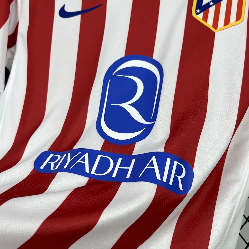 Atletico Madrid Soccer Jersey Home Custom Shirt 2025/26 - SUjersey01