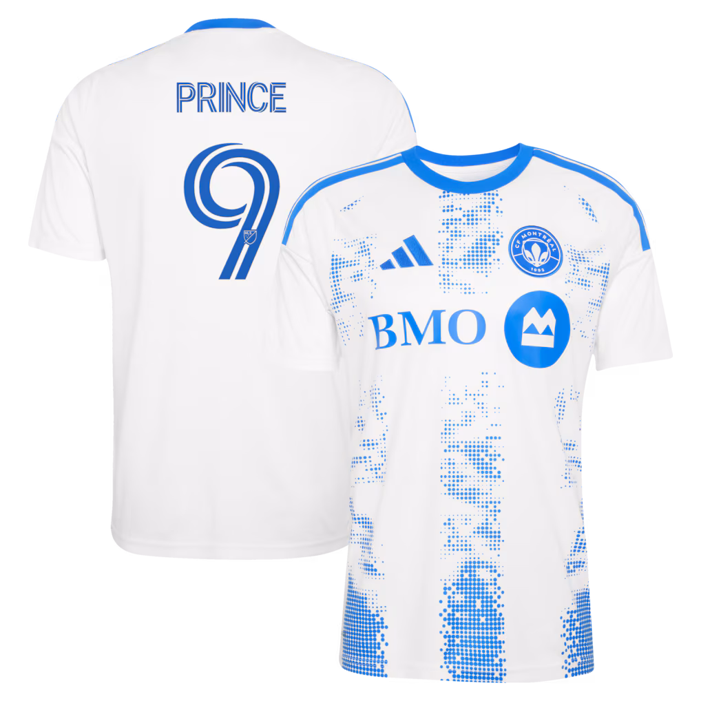 Men's CF Montreal Prince Owusu adidas White 2026 The Procure Jersey Replica Jersey