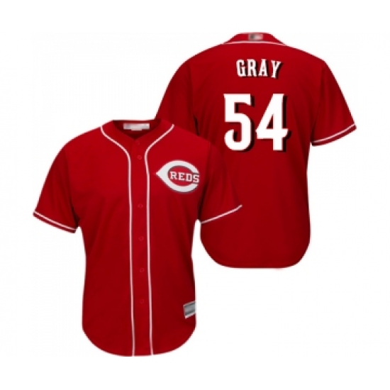Youth Cincinnati Reds #54 Sonny Gray Replica Red Alternate Cool Base Baseball Jersey - Ujersey
