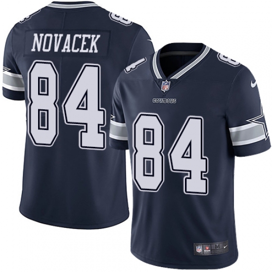 Youth Nike Dallas Cowboys #84 Jay Novacek Navy Blue Team Color Vapor Untouchable Limited Player NFL Jersey - Ujersey