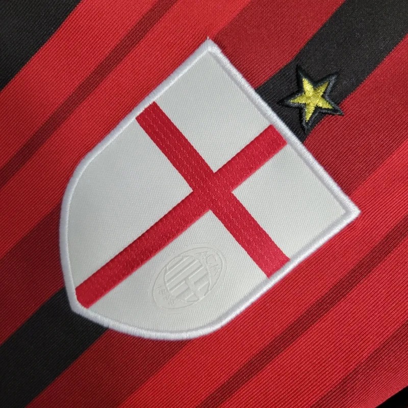 AC Milan Retro Soccer Jersey Home Custom Shirt 2014/15 - Ujersey Shop