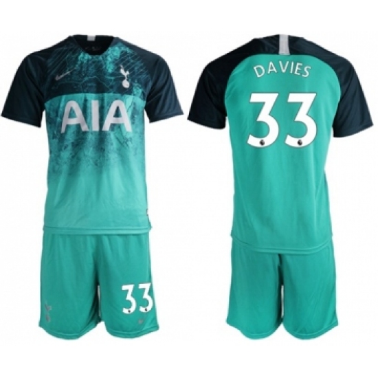 Tottenham Hotspur #33 Davies Third Soccer Club Jersey