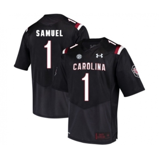 South Carolina Gamecocks 1 Deebo Samuel Black College Football Jersey - Ujersey