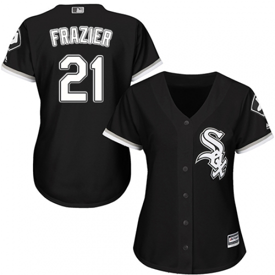 Women's Majestic Chicago White Sox #10 Yoan Moncada Authentic Pink Fashion Cool Base MLB Jersey - Ujersey