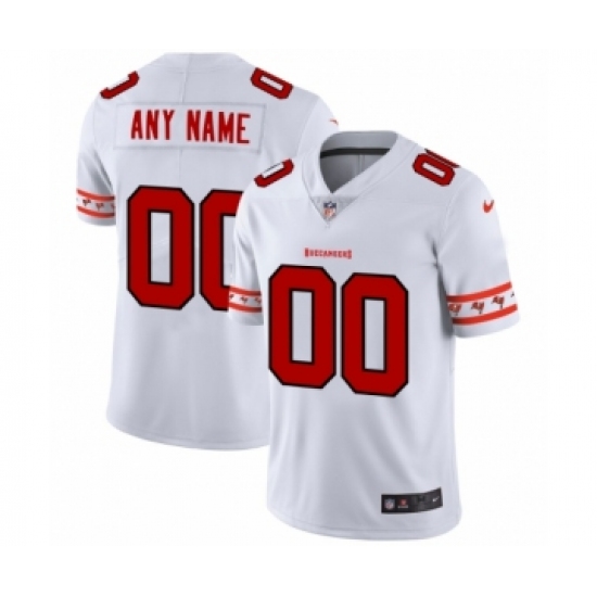 Men's Tampa Bay Buccaneers Customized White Team Logo Cool Edition Jersey - Ujersey