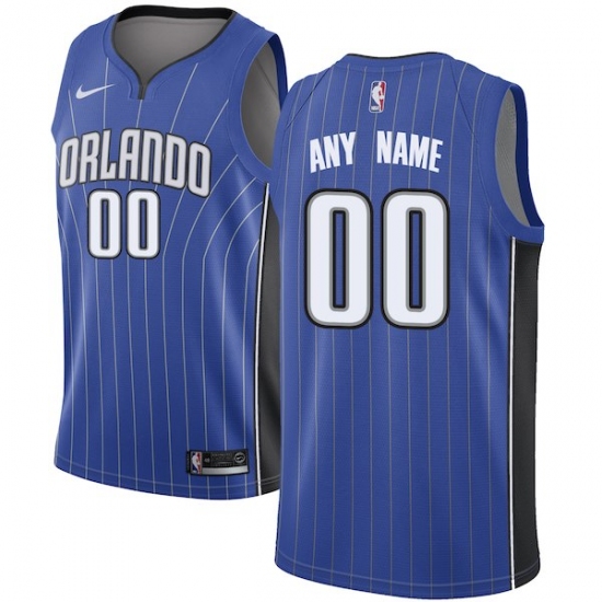 Men's Orlando Magic Nike Royal Swingman Custom Jersey - Icon Edition - Ujersey