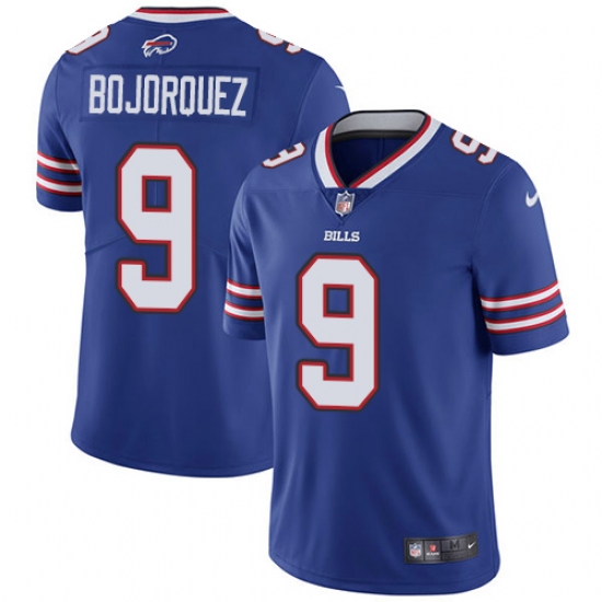 Youth Nike Buffalo Bills #9 Corey Bojorquez Royal Blue Team Color Vapor Untouchable Limited Player NFL Jersey - Ujersey