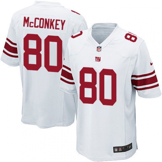 Men's Nike New York Giants #80 Phil McConkey Game White NFL Jersey