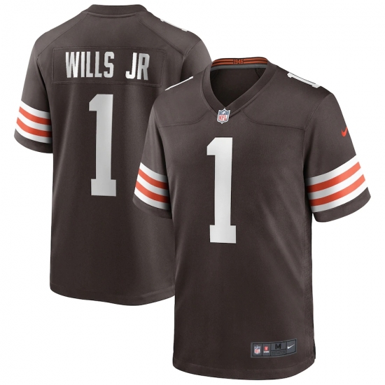 Men's Cleveland Browns #1 Jedrick Wills Jr. Nike Brown 2020 NFL Draft First Round Pick Game Jersey.webp - Ujersey