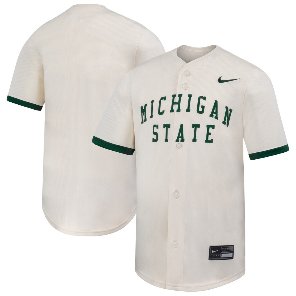 Youth Nike White Michigan State Spartans Limited Baseball Jersey - U-jersey