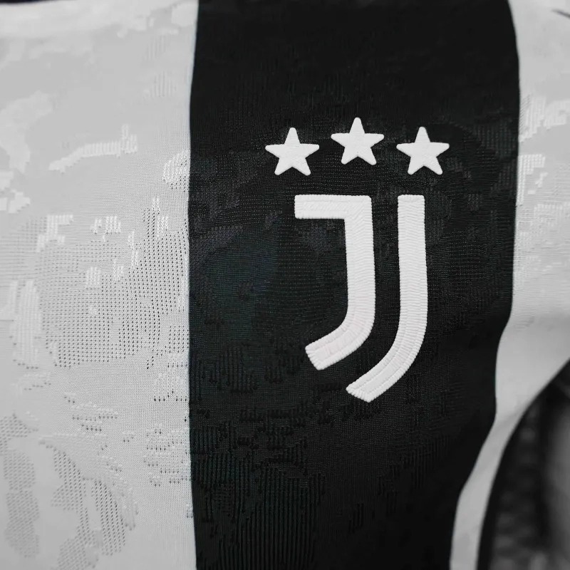 Juventus  Soccer Jersey Home Long Sleeve Shirt 2024/25