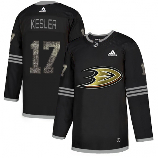 Men's Adidas Anaheim Ducks #17 Ryan Kesler Black Authentic Classic Stitched NHL Jersey - Ujersey