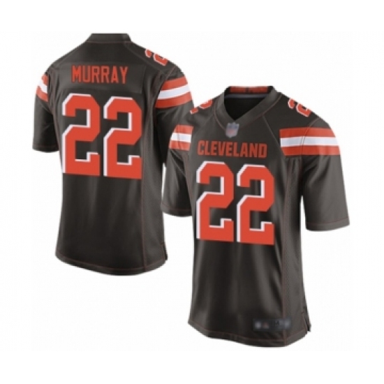 Men's Cleveland Browns #22 Eric Murray Game Brown Team Color Football Jersey - Ujersey