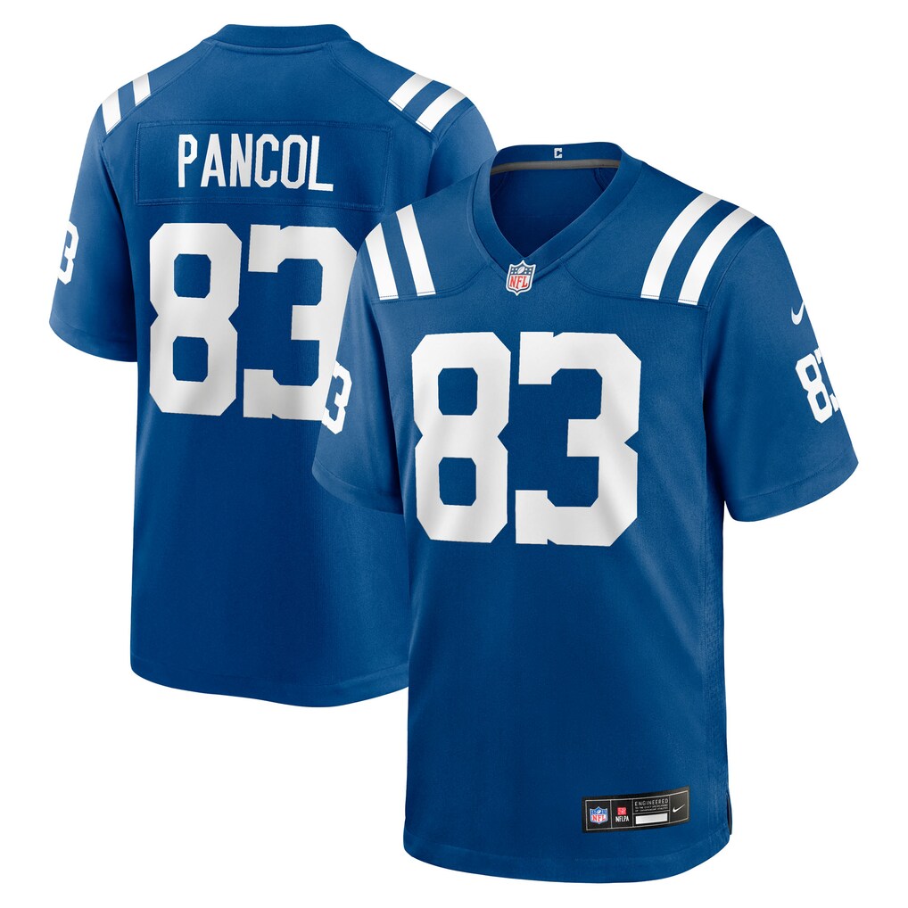 Men's Indianapolis Colts Eli Pancol Nike Royal Team Game Jersey - ujerseystore