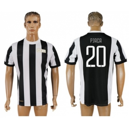 Juventus #20 Pjaca 120th Anniversary Soccer Club Jersey