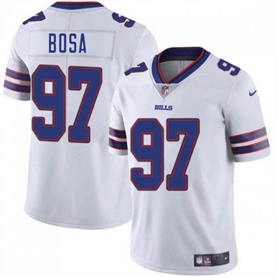 Men's Buffalo Bills #97 Joey Bosa White 2025 Vapor Untouchable Limited Football Stitched Jersey - Ujersey