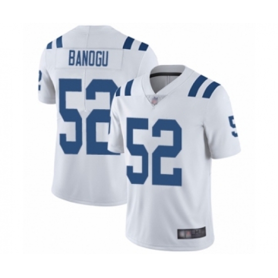 Men's Indianapolis Colts #52 Ben Banogu White Vapor Untouchable Limited Player Football Jersey - Ujersey