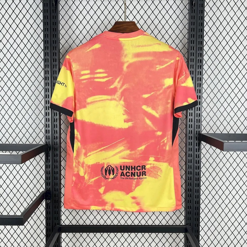 Barcelona Soccer Jersey Pink Training Custom Shirt 2025/26 - ujerseystore