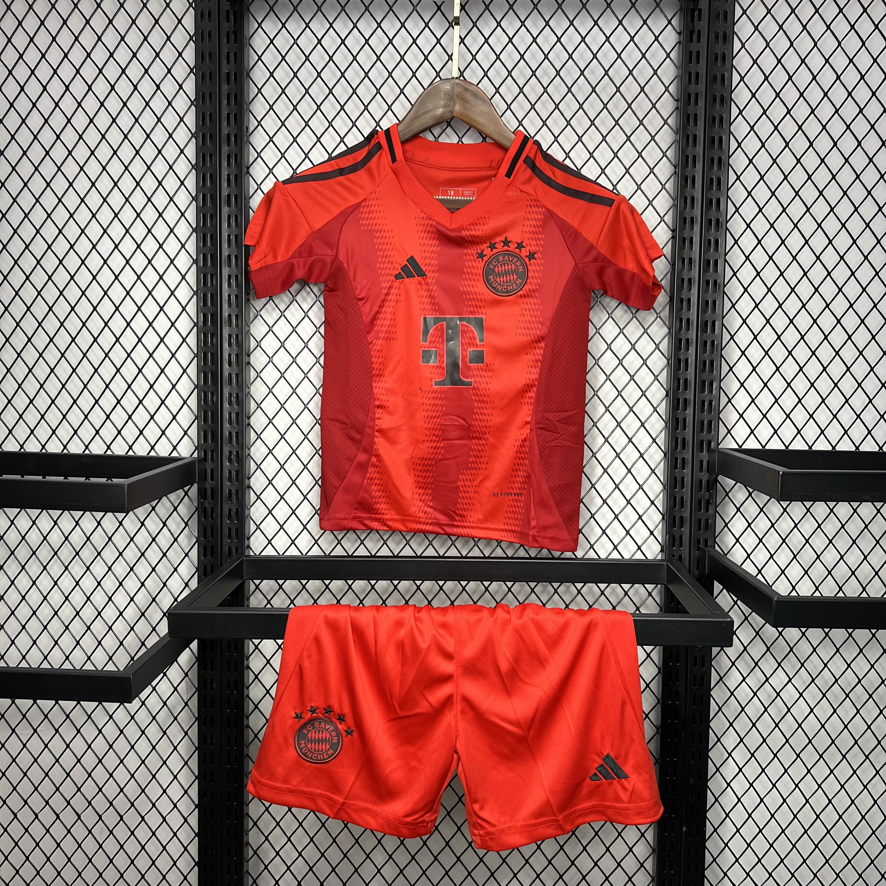 Bayern Munich Jersey Custom Soccer Kids Kit Jersey+Shorts Home 2024/25