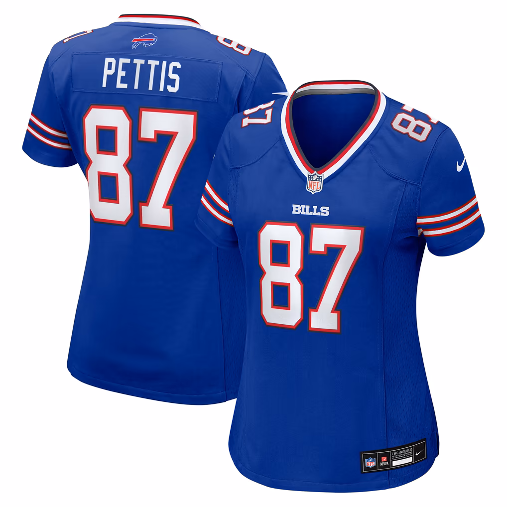 Women's Buffalo Bills Dante Pettis Nike Royal Team Game Jersey - Ujersey