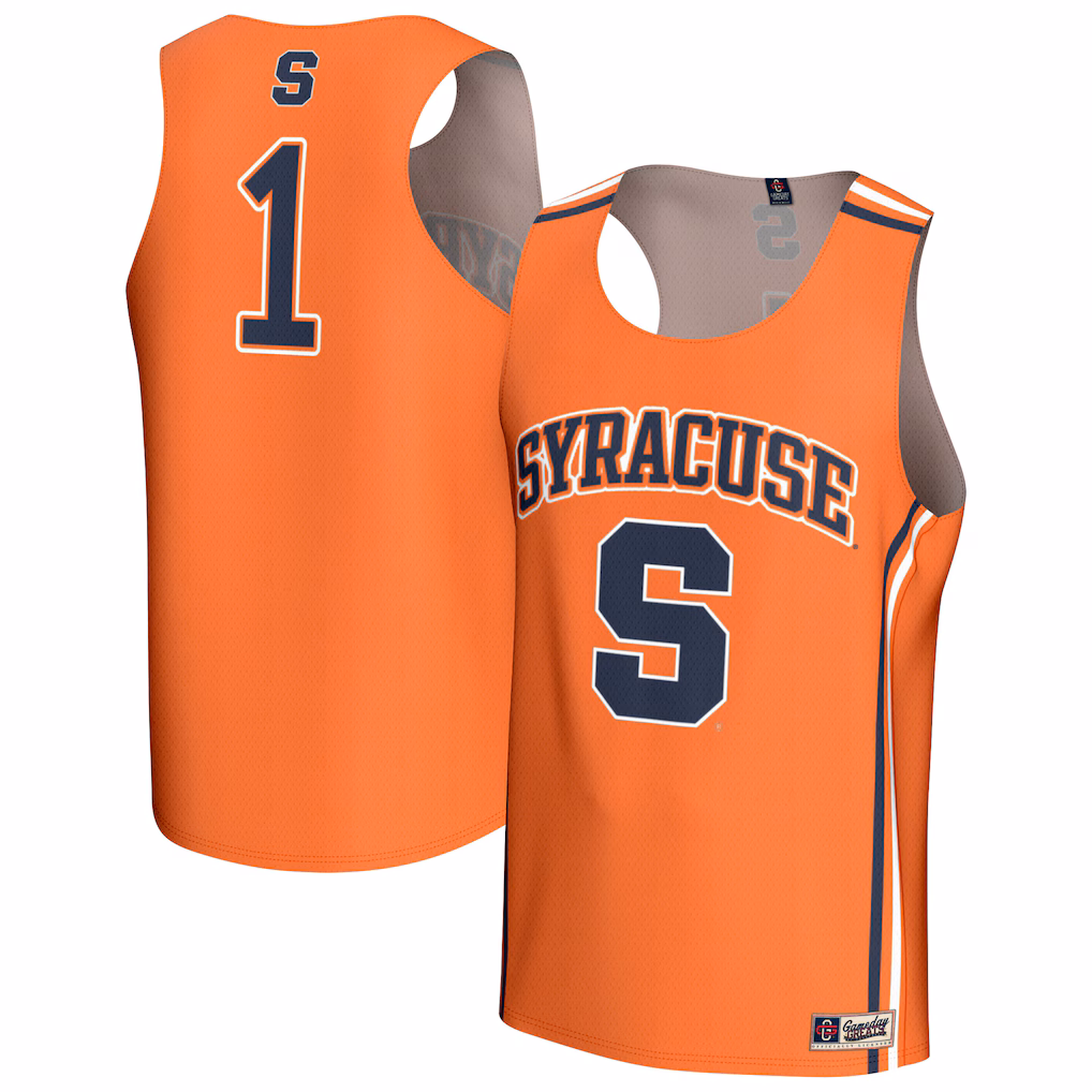Unisex GameDay Greats Orange Syracuse Orange Lightweight Collegiate Women's Field Hockey Fashion Jersey - SUjersey01