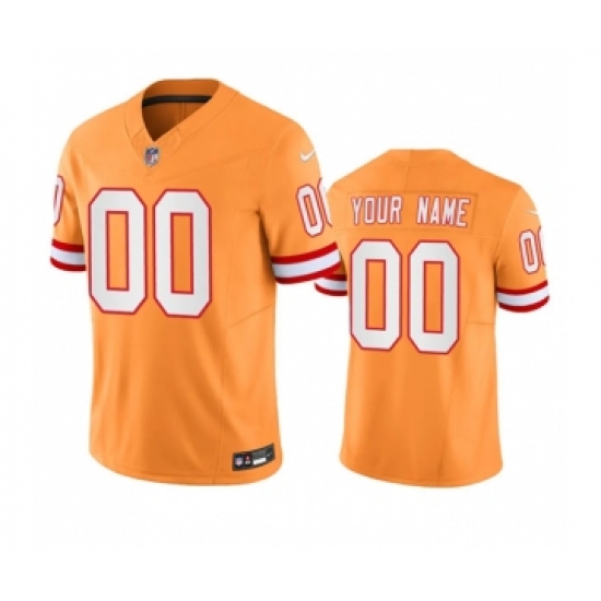 Men's Nike Tampa Bay Buccaneers Active Player Custom Orange Throwback Limited Stitched Jersey - Ujersey
