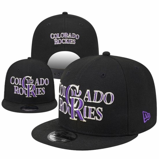 MLB Colorado Rockies Stitched Snapback Hats 2026.1-02 - Ujersey