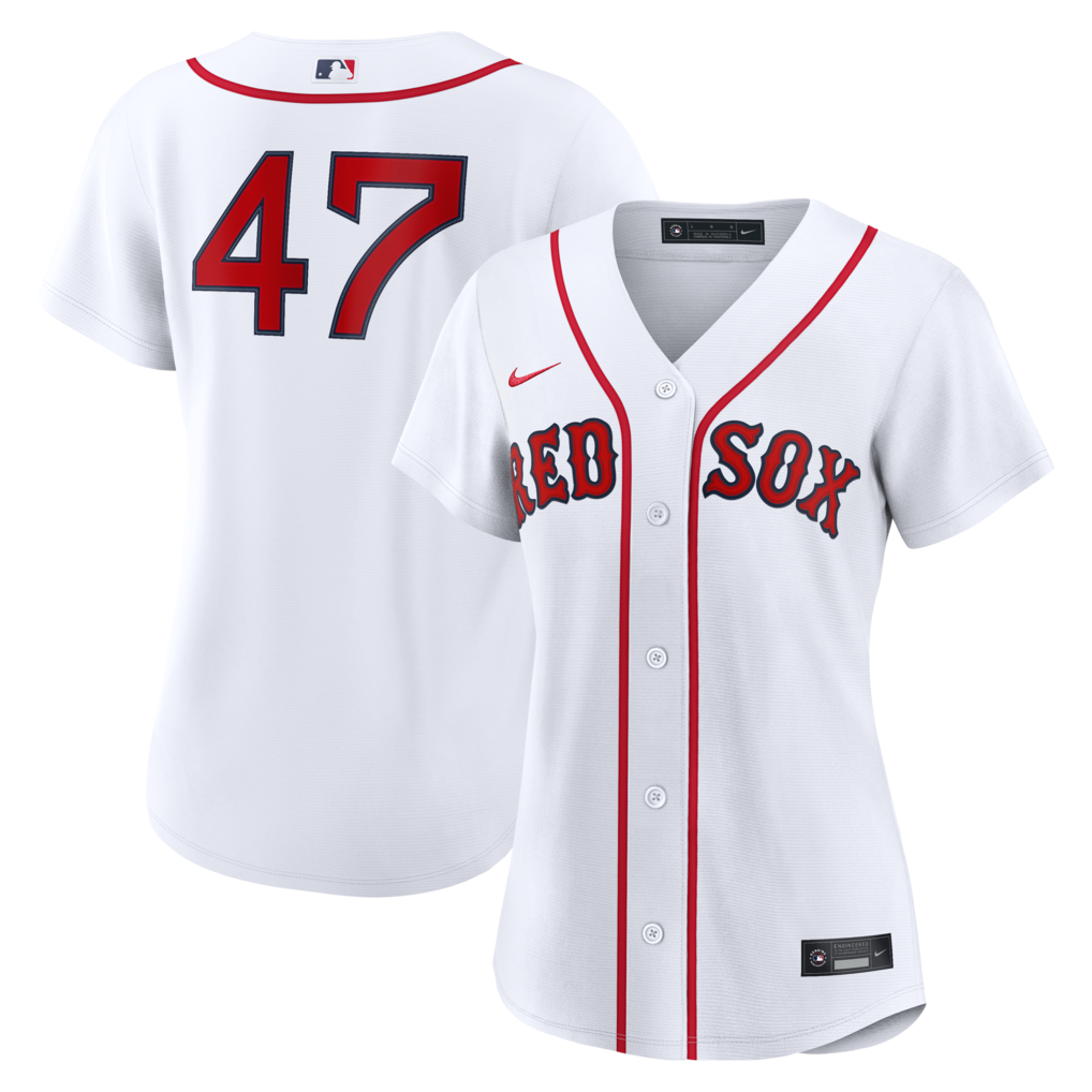 Women's Boston Red Sox Jovani Moran Nike White Home Replica Jersey - Ujersey
