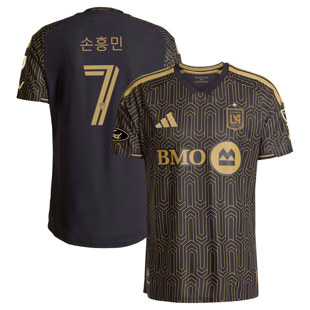 Men's LAFC adidas Black 2026 2026 Primary Kit On-Field Authentic Patch Jersey - Ujersey NHL
