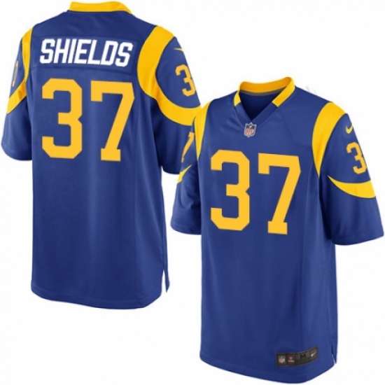 Men's Nike Los Angeles Rams #37 Sam Shields Game Royal Blue Alternate NFL Jersey - Ujersey