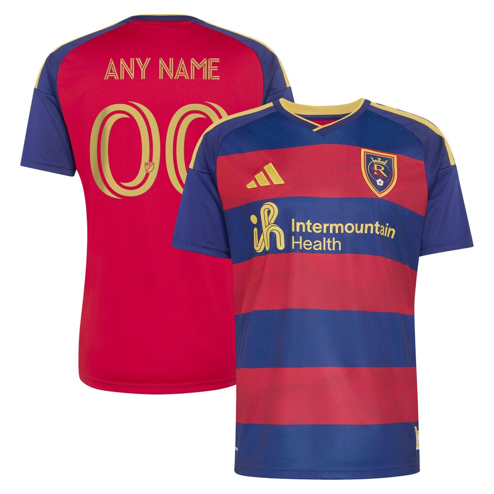 Men's Real Salt Lake adidas Red 2026 The Switchback Replica Custom Jersey - Ujersey