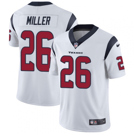 Youth Nike Houston Texans #26 Lamar Miller Elite White NFL Jersey - Ujersey