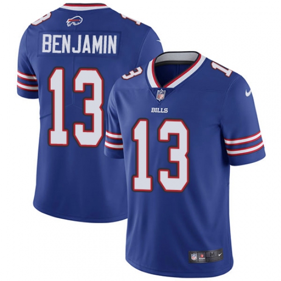 Youth Nike Buffalo Bills #13 Kelvin Benjamin Royal Blue Team Color Vapor Untouchable Elite Player NFL Jersey - Ujersey