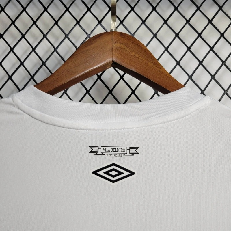 Santos FC Soccer Jersey Home Custom Shirt 2024 - ujerseystore