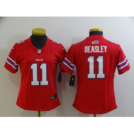 Women's Buffalo Bills #11 Cole Beasley Red Nike Royal Limited Player Jersey - Ujersey